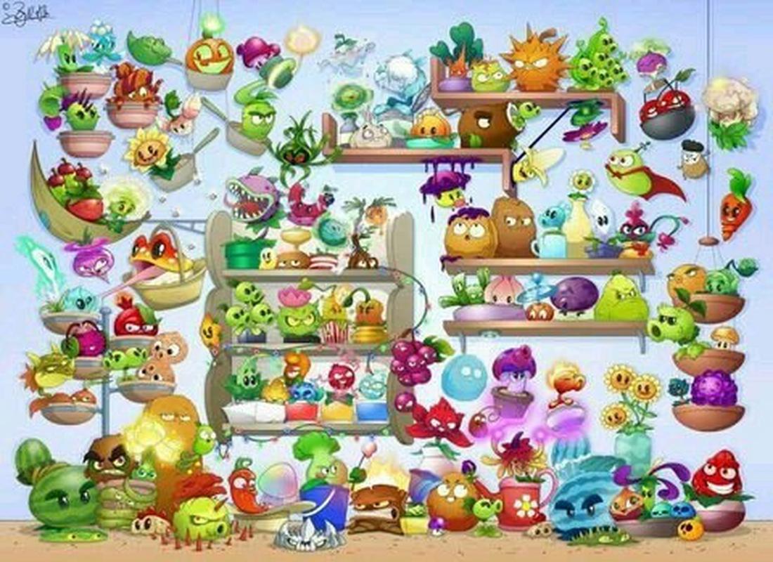 植物大战僵尸2全植物，大战僵尸植物大战僵尸2