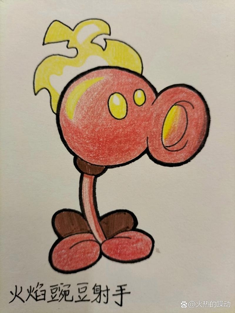 植物大战僵尸向日葵简笔画_植物大战僵尸里的向日葵简笔画-第2张图片-屿企游戏网