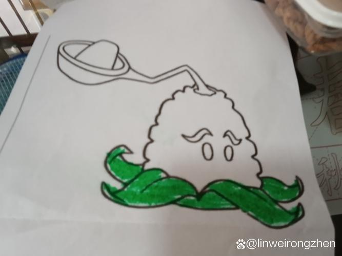 折纸植物大战僵尸坚果，植物大战僵尸坚果手工制作-第2张图片-屿企游戏网