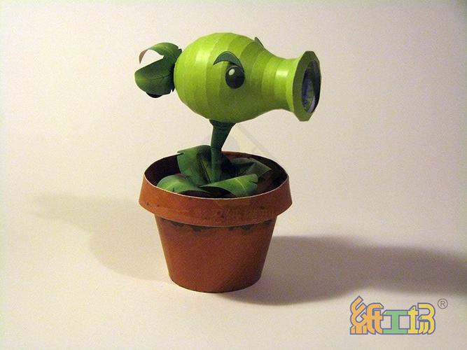 折纸植物大战僵尸坚果，植物大战僵尸坚果手工制作-第5张图片-屿企游戏网