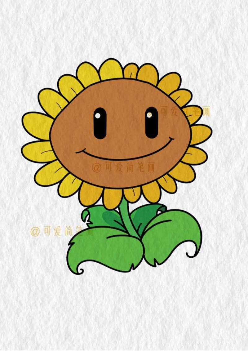 植物大战僵尸里面的植物怎么画，植物大战僵尸中的植物如何画-第1张图片-屿企游戏网