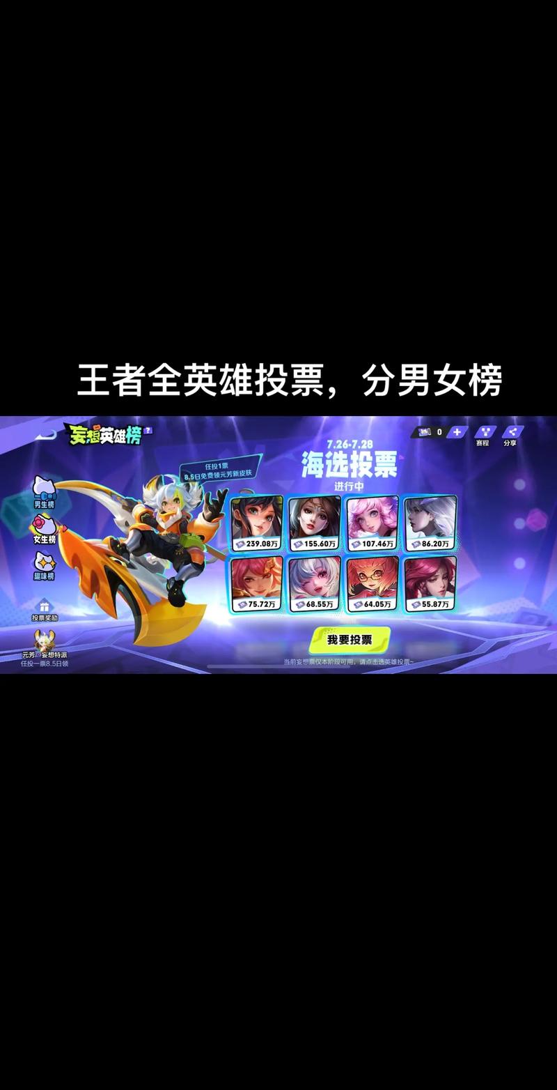 王者荣耀投票攻略，王者荣耀 投票-第3张图片-屿企游戏网