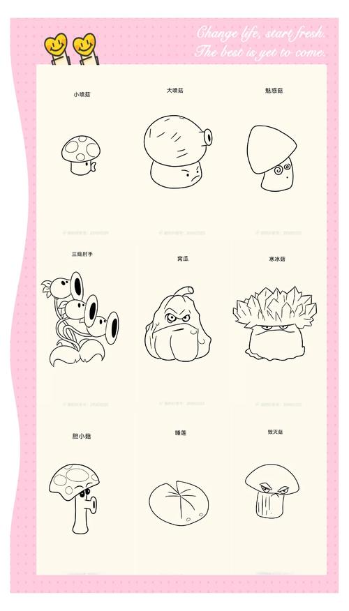 画植物大战僵尸中的植物_画植物大战僵尸的植物简笔画-第3张图片-屿企游戏网 画植物大战僵尸中的植物_画植物大战僵尸的植物简笔画-第3张图片-屿企游戏网
