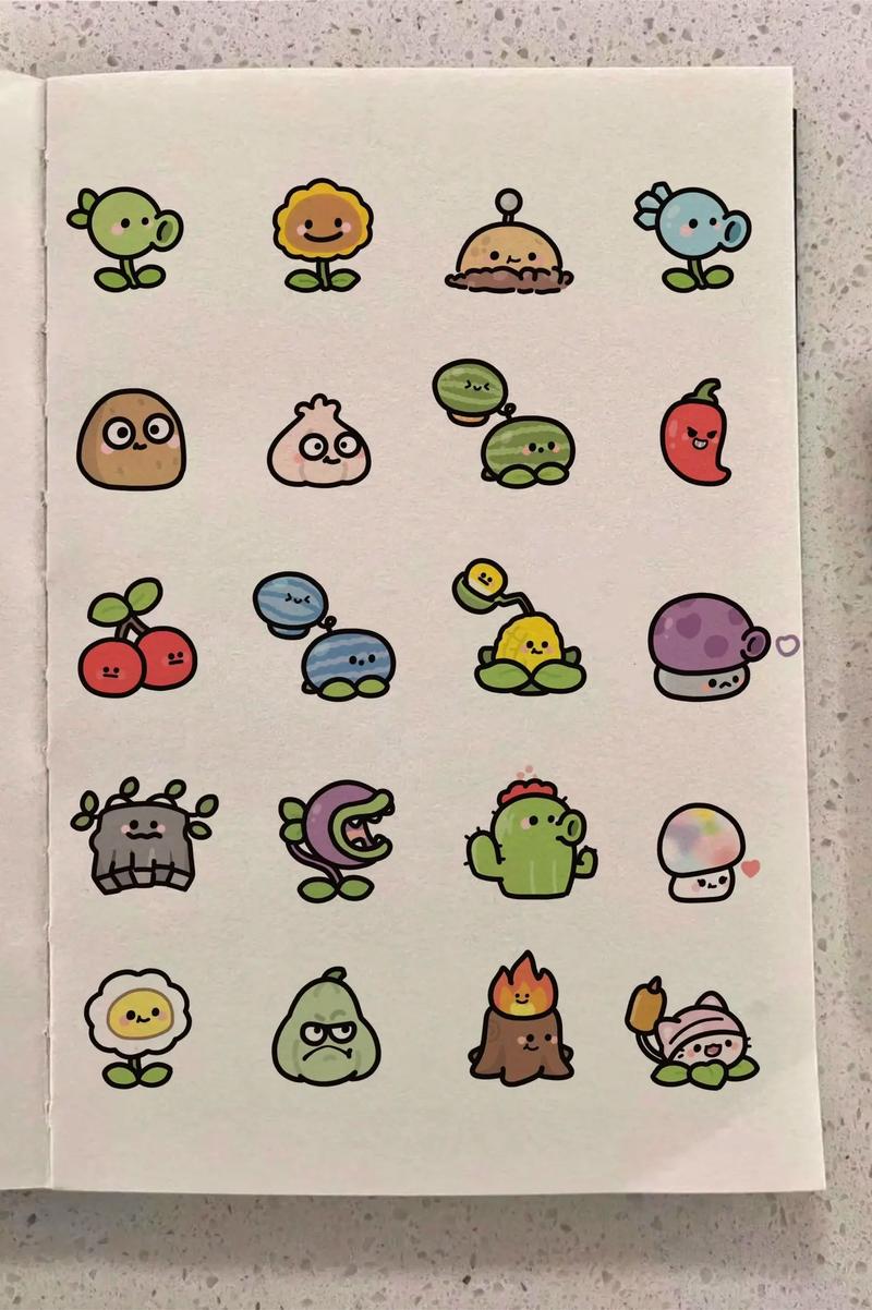 植物大战僵尸植物画法_植物大战僵尸植物画法究极射手-第1张图片-屿企游戏网