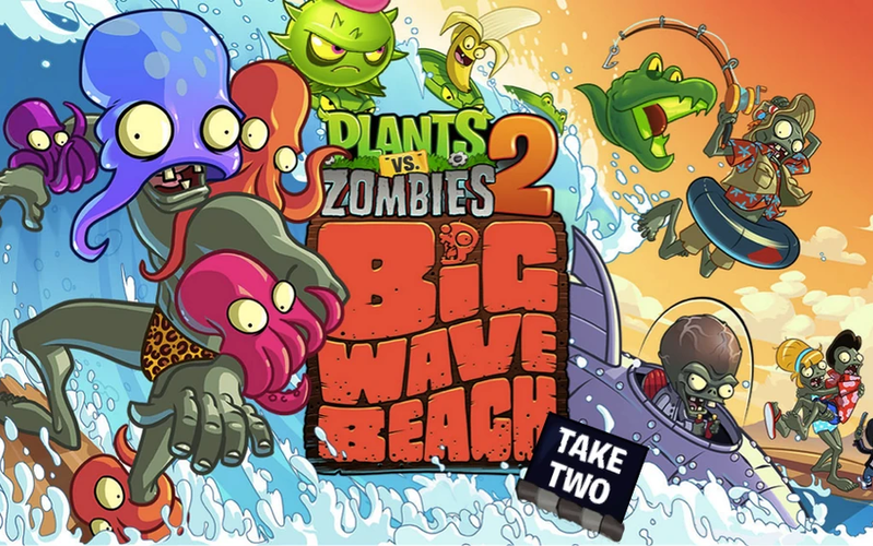 植物大战僵尸2攻略巨浪沙滩_植物大战僵尸2巨浪沙滩难不难-第4张图片-屿企游戏网