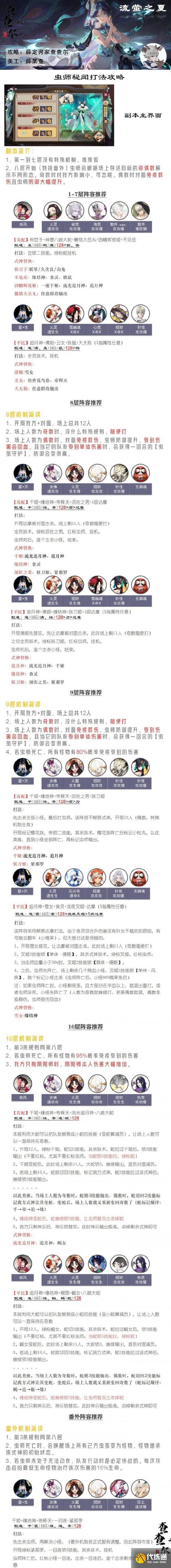 阴阳师虫师打御魂-阴阳师虫师需要暴击吗-第4张图片-屿企游戏网