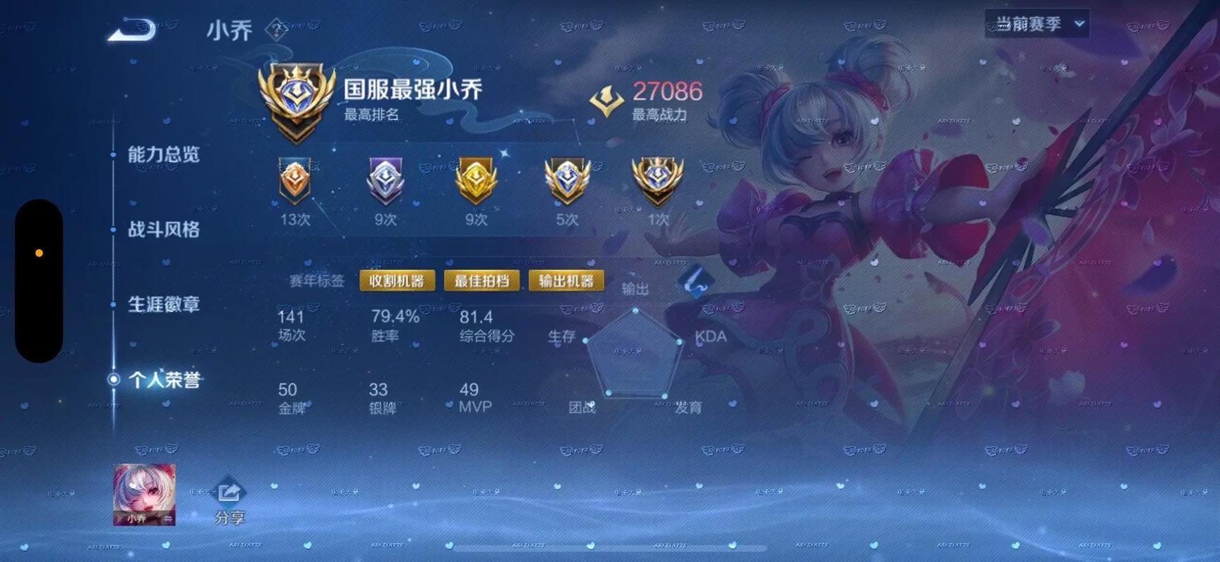 王者荣耀国服赛季攻略图_新赛季国服一般多少分-第1张图片-屿企游戏网