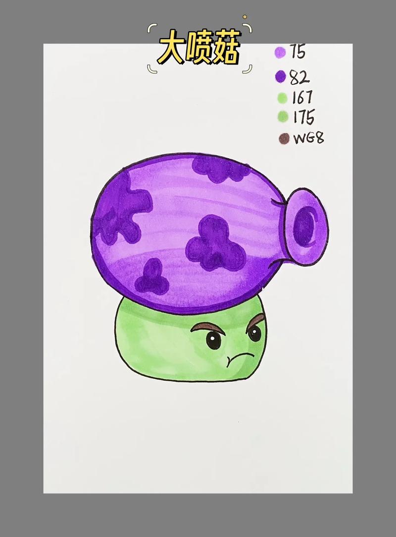 植物大战僵尸喷菇，植物大战僵尸喷菇进化-第1张图片-屿企游戏网