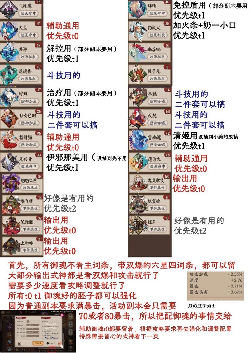 阴阳师御魂怎么叠_阴阳师御魂搭配教程-第6张图片-屿企游戏网