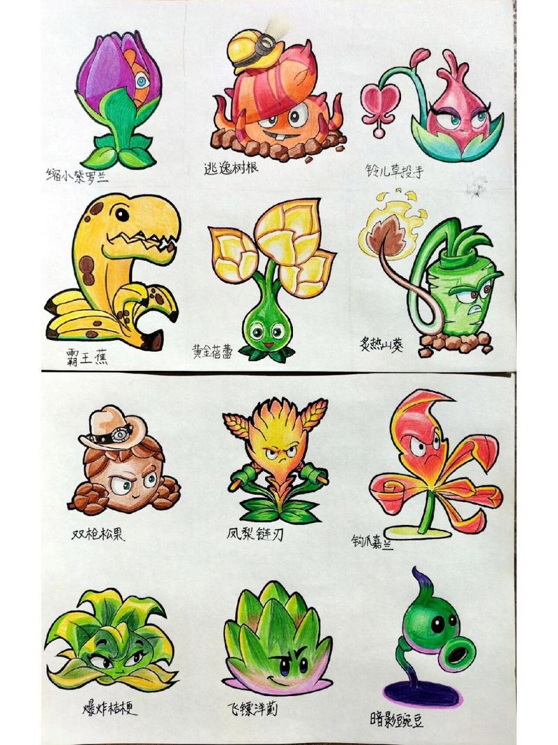 植物大战僵尸2的植物画-植物大战僵尸2的画画-第2张图片-屿企游戏网 植物大战僵尸2的植物画-植物大战僵尸2的画画-第2张图片-屿企游戏网