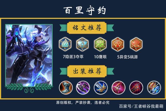 王者荣耀辅助守约攻略视频_守约辅助线