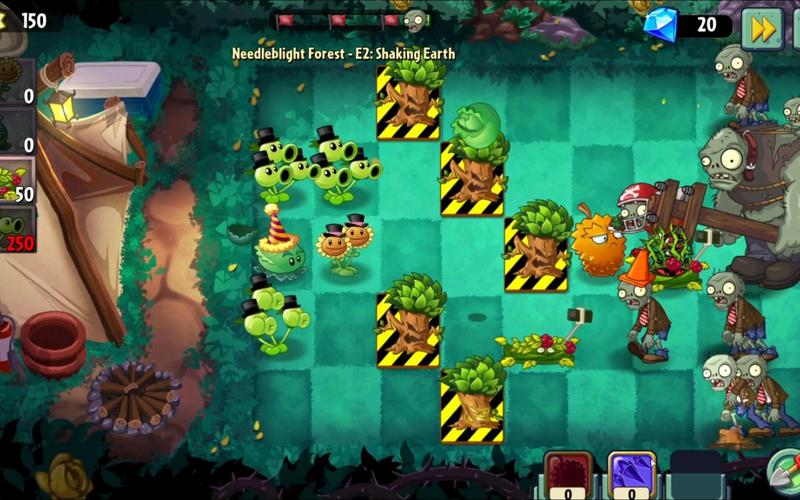 植物大战僵尸之花园战，3d植物大战僵尸下载花园战争版-第4张图片-屿企游戏网