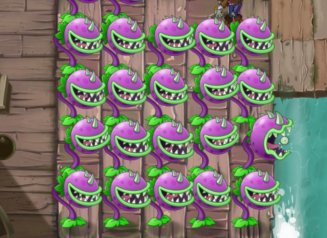 植物大战僵尸大嘴花_植物大战僵尸大嘴花简笔画-第1张图片-屿企游戏网