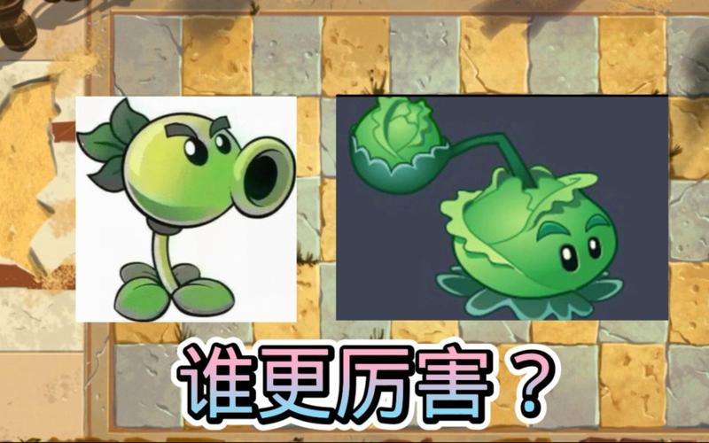 植物大战僵尸的豌豆射手，植物大战僵尸的豌豆射手这些那些植物大战僵尸的画-第3张图片-屿企游戏网