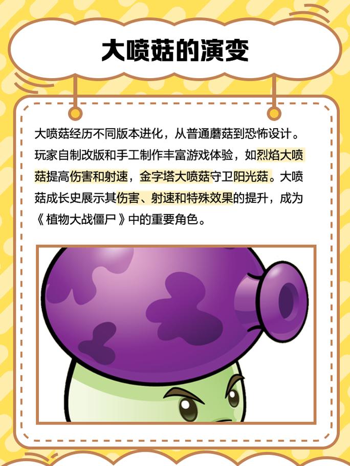 植物大战僵尸2大喷菇_植物大战僵尸2大喷菇装扮-第5张图片-屿企游戏网