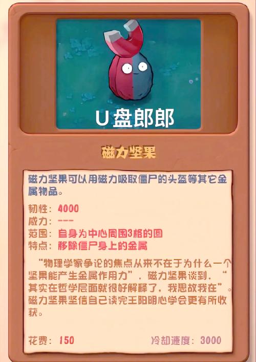 植物大战僵尸里的坚果-植物大战僵尸中的坚果-第3张图片-屿企游戏网