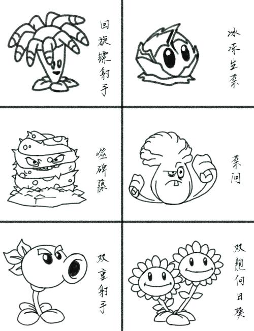 植物大战僵尸怎么画植物大战_植物大战僵尸怎怎么画-第4张图片-屿企游戏网