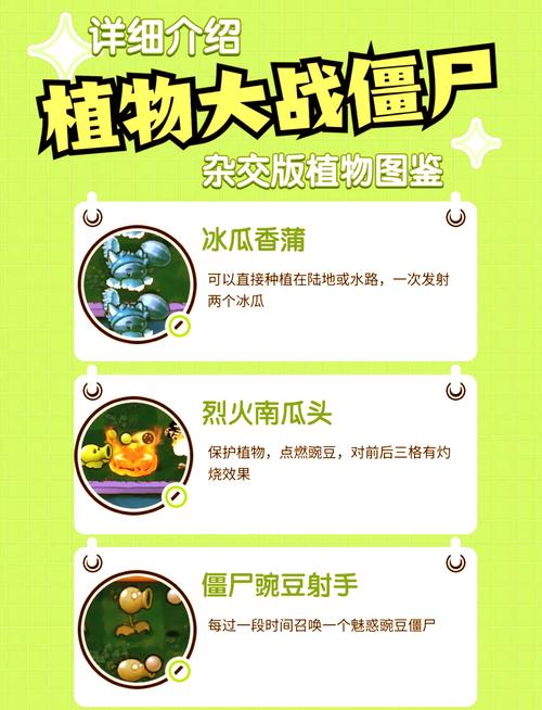 植物大战僵尸里面的植物_僵尸大战植物-第1张图片-屿企游戏网