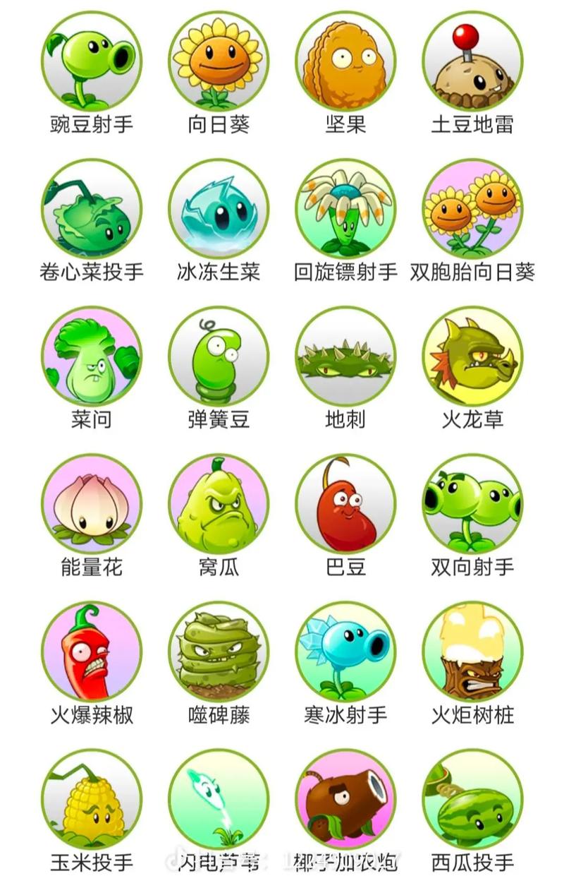 植物大战僵尸2植物图鉴_植物大战僵尸2植物图鉴大全-第1张图片-屿企游戏网