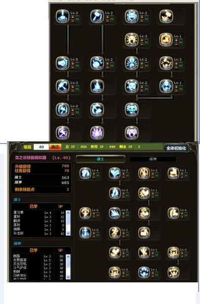 龙之谷世界战神技能加点-龙之谷端游战神技能加点图2020-第2张图片-屿企游戏网