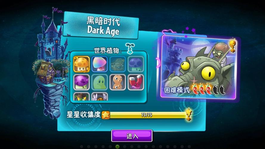 植物大战僵尸14关，植物大战僵尸144